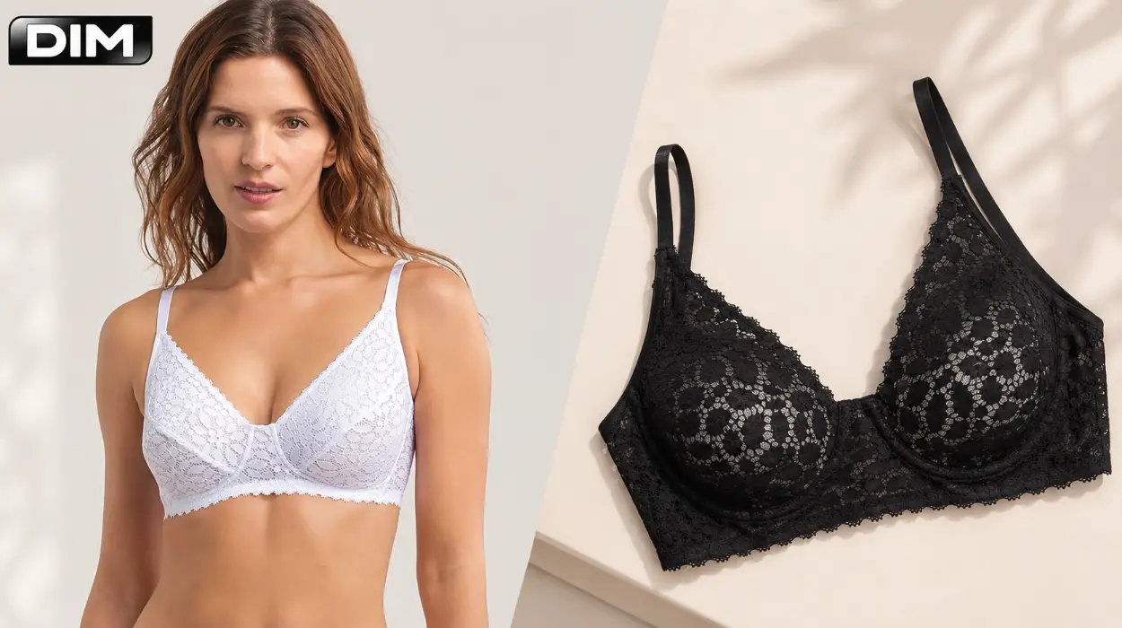 Apuesta por tu comodidad diaria con este sujetador de encaje Din Daily Dentelle sin aros