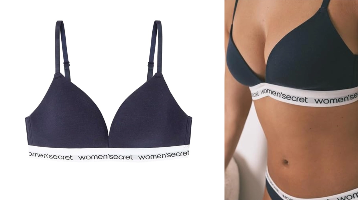 sujetador triangular padded lovely barato