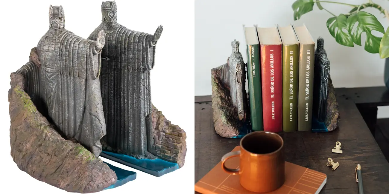 Sujetalibros Argonath de El Señor de los Anillos