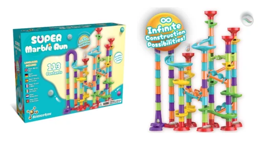 super circuito de canicas Science4You