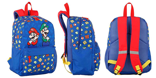 Super Mario Luigi mochila barata