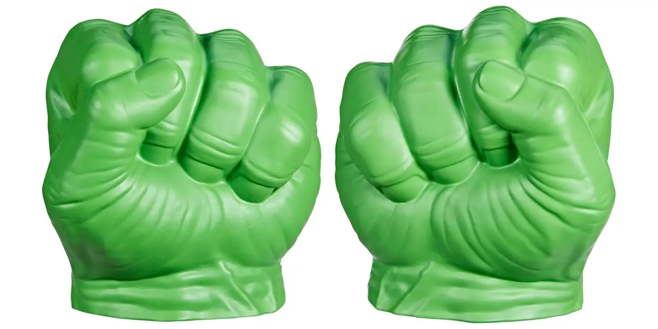 Súper puños Gamma de Hulk Marvel Hasbro Avengers