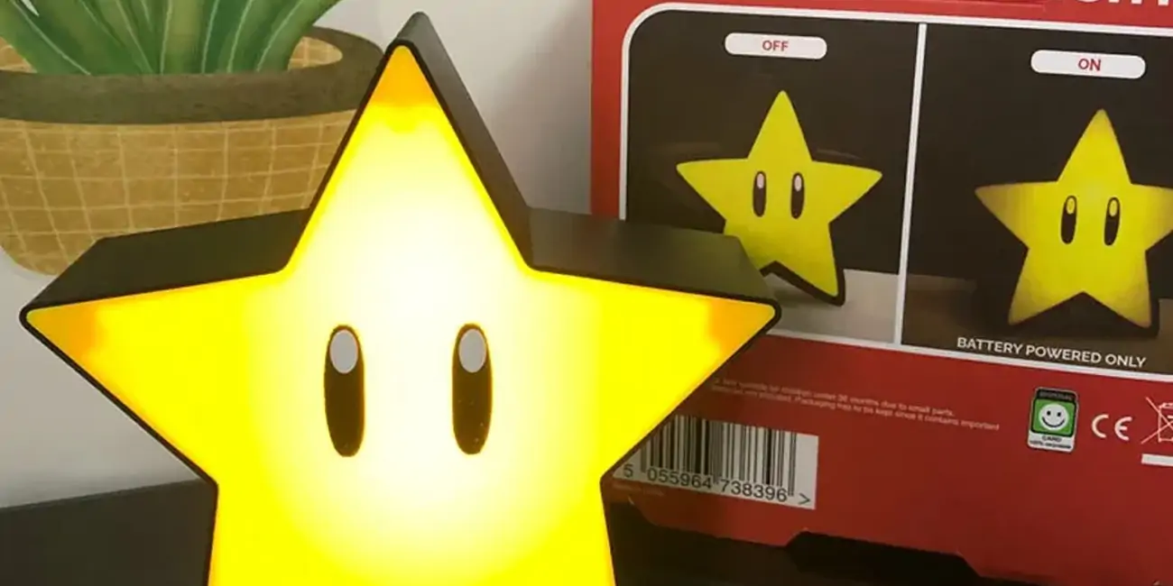 Super Star Light figura Led música luz nocturna sonido carga Usb lámpara de escritorio para regalos juguetes de Navidad