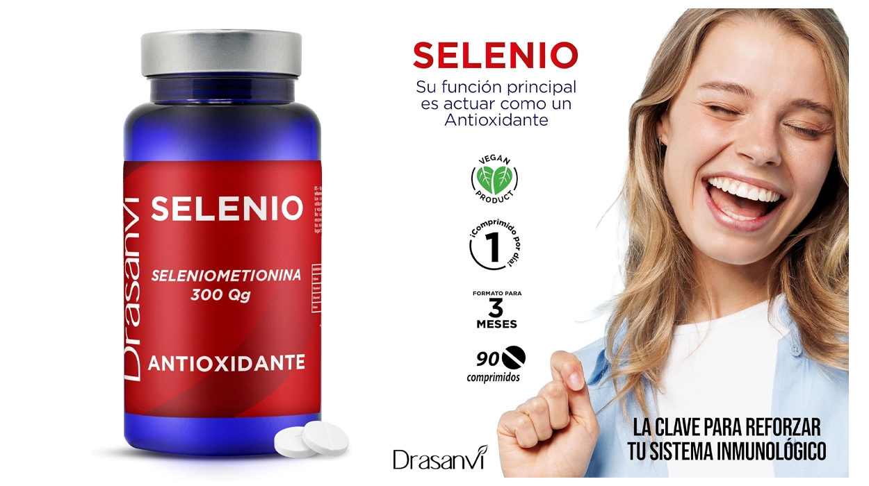 suplemento de Selenio Drasavi