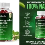 suplemento de gominolas de Ashwagandha 2000 mg