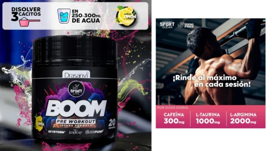 suplemento deportivo Drasanvi Pre - Workout de 300 g