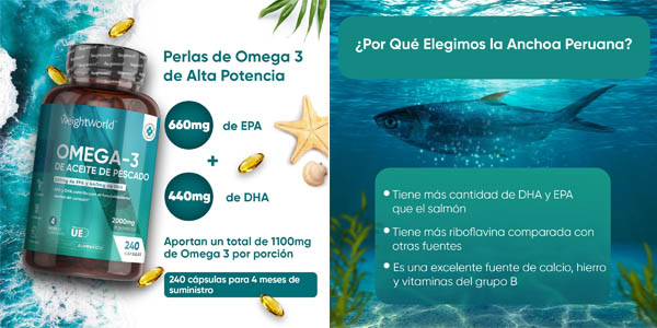 Suplemento Omega 3 WeightWorld