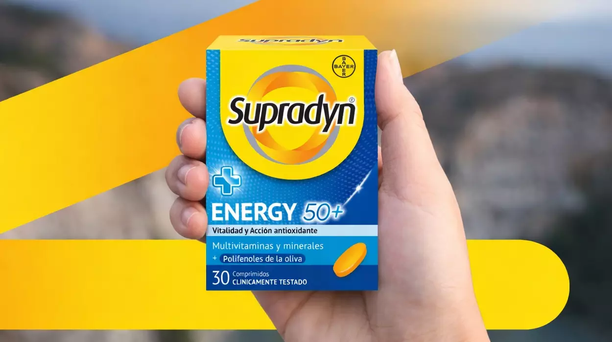 Multivitaminas Supradyn Activo 50+ de 30 comprimidos