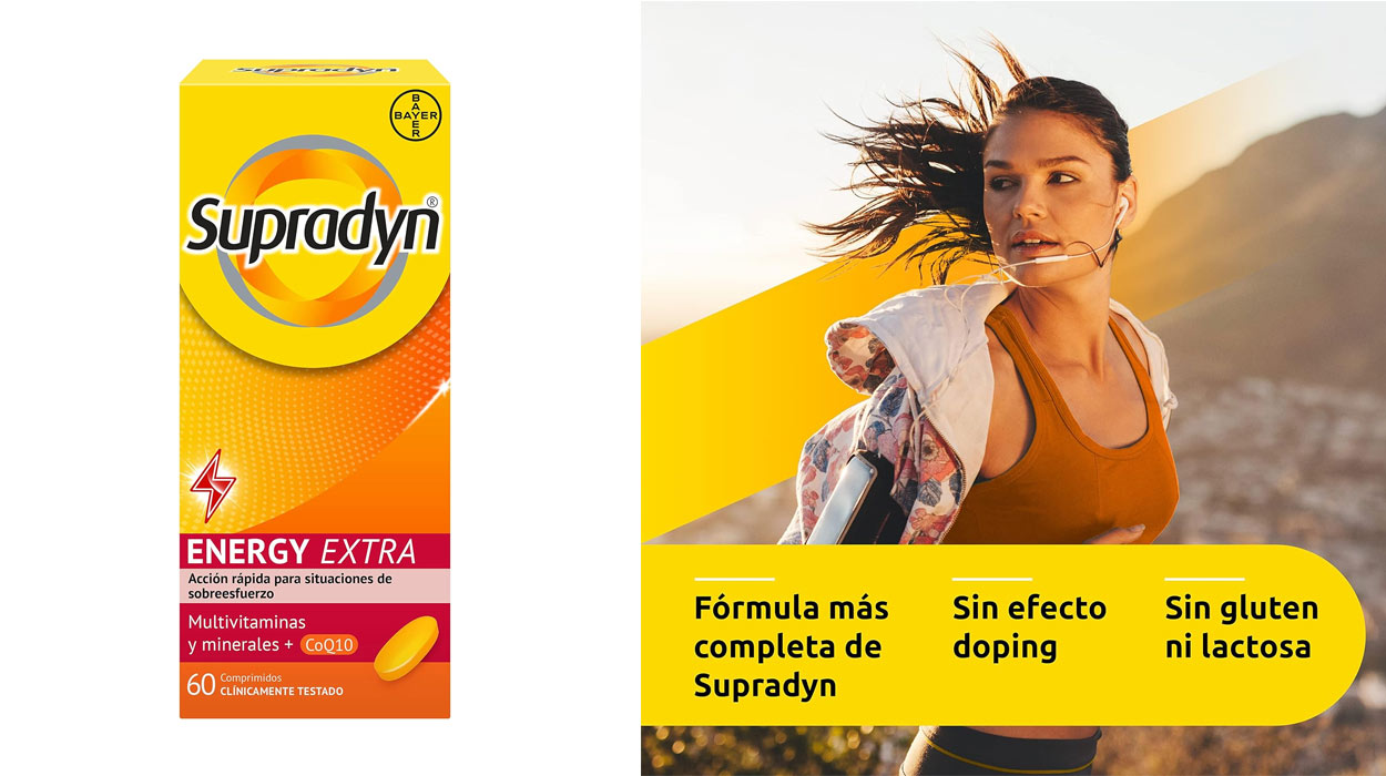 Supradyn Energy Extra 60 comprimidos