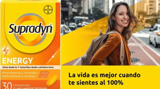 Chollo Multivitaminas Supradyn Energy de 30 comprimidos con coenzima Q10