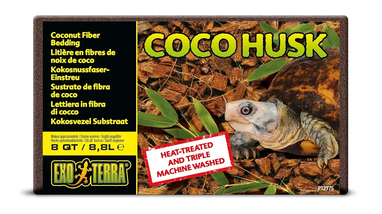 Sustrato natural para terrarios ExoTerra Coco Husk barato