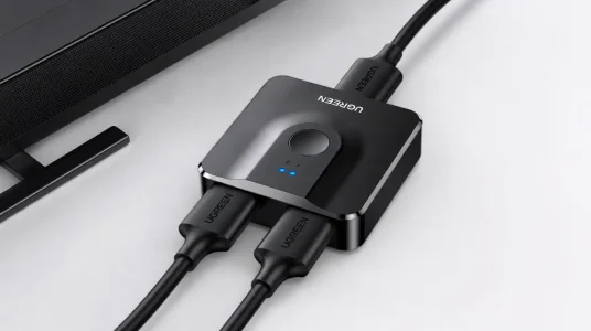 Switch HDMI UGREEN bidireccional 4K 60 Hz con 2 entradas y 1 salida