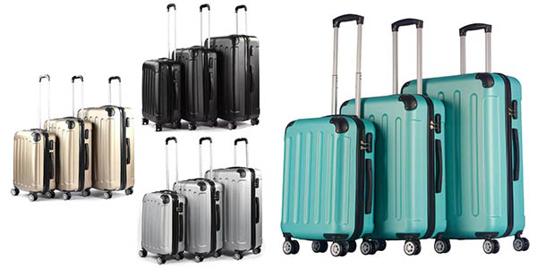 T-Lovendo set maletas rigídas oferta