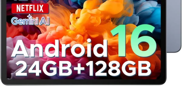 Chollo Tablet Android 16 DOOGEE U12 VIP de 12 Pulgadas, 24GB RAM + 128GB