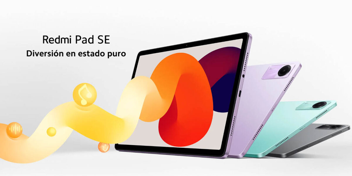 Tablet Xiaomi Redmi Pad SE de 8.9" (4 GB + 128 GB)