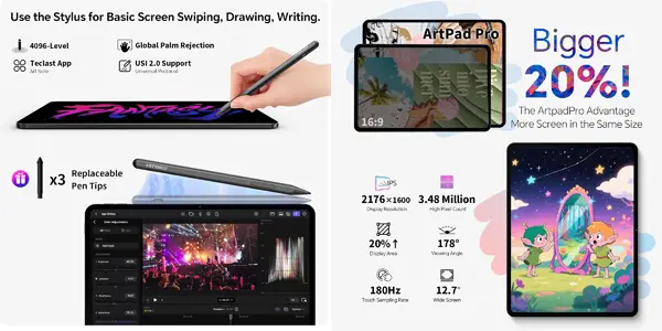 Tablet TECLAST Artpad Pro de 12.7"