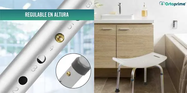 Taburete de ducha antideslizante Ortoprime oferta