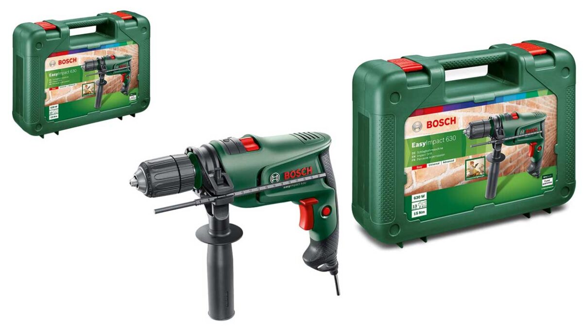 Taladro percutor Bosch EasyImpact 630 con maletín
