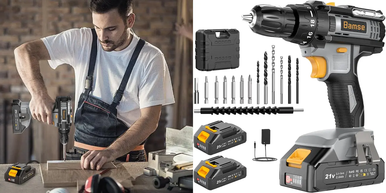 Taladro atornillador inalámbrico Bamse