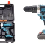 Set de taladro percutor inalámbrico Don Feliz con 2 baterías 21V 1,5 Ah
