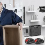 Taladro percutor a batería 21V de la marca DYJPOW