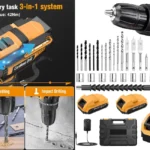 Taladro percutor percutor inalámbrico JYGMPRO