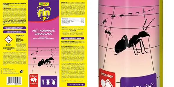 Polvo Antihormigas Flower Fin