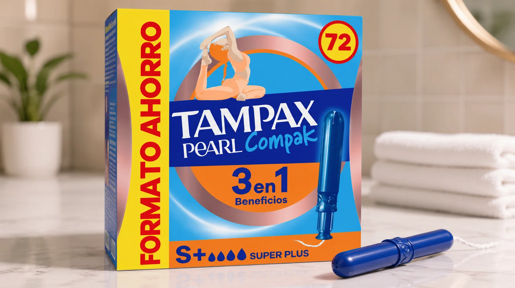 tampax Pearl super plus