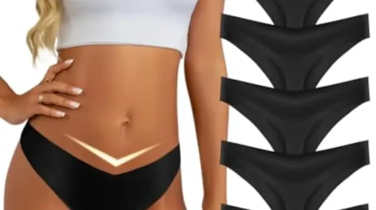 Pack de 6 tangas sin costuras para mujer Memouniva, cómodos y suaves