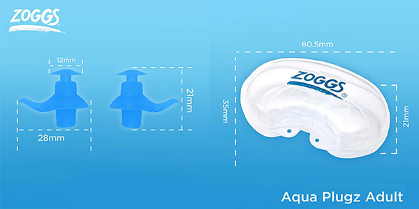 Tapones de natación Zoggs Aqua para adultos baratos