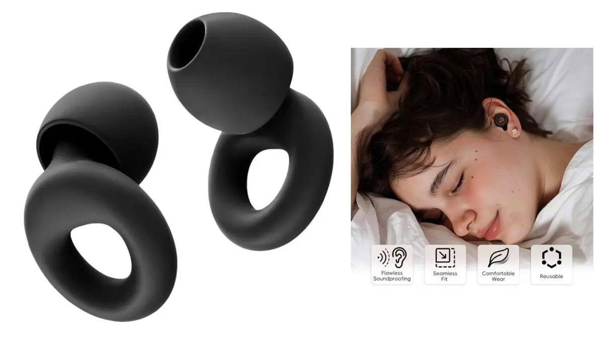 Protege tus oídos del ruido o duerme como un lirón con este pack de 2 pares de tapones reutilizables ¡Se adaptan de maravilla!