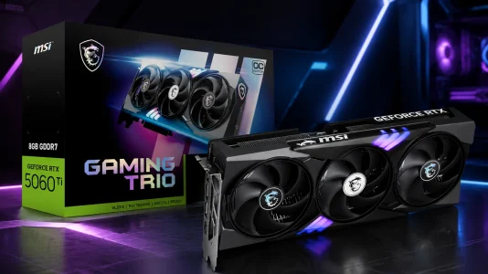 Tarjeta gráfica MSI GeForce RTX 5060 Ti 8G Gaming Trio OC
