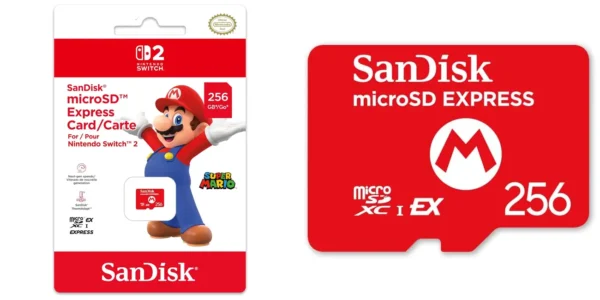 Tarjeta microSD Express Sandisk de 256 GB