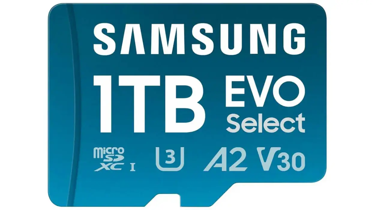 Tarjeta de memoria Samsung EVO Select de 1 TB microSD A2