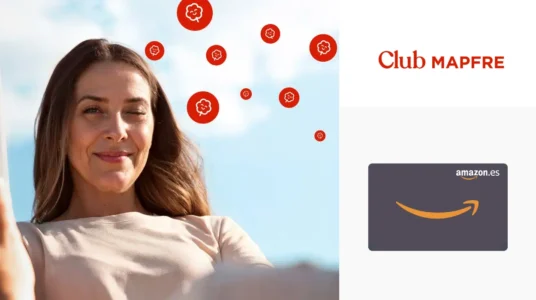 tarjeta regalo de Amazon de 6€ Club Mapfre