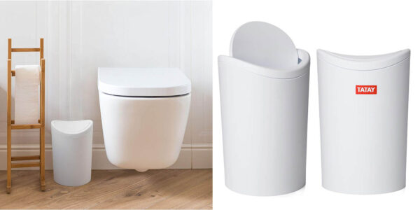 Tatay papelera baño tapa basculante oferta