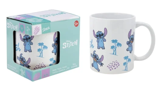 taza cerámica Stitch Stor barata