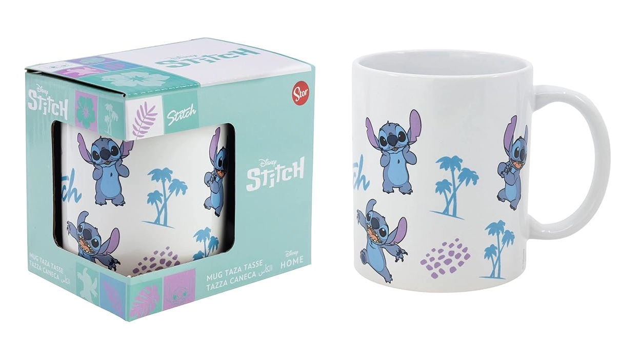 taza cerámica Stitch Stor barata