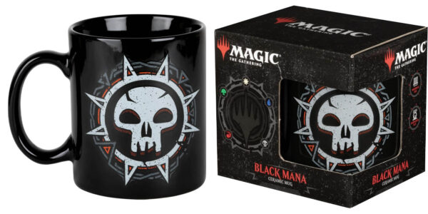 Taza Magic the Gathering Black Mana de 320 ml