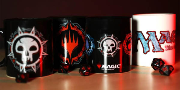 Taza Magic the Gathering Black Mana de 320 ml