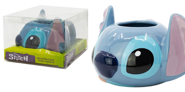 Taza cerámica Stitch 3D oferta