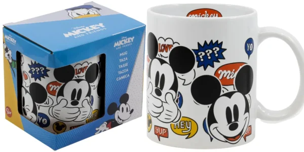 Taza de cerámica Stor Mickey de 325 ml