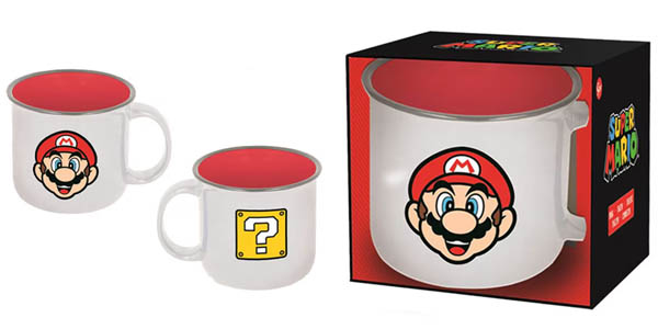 Taza de cerámica Super Mario de 400 ml