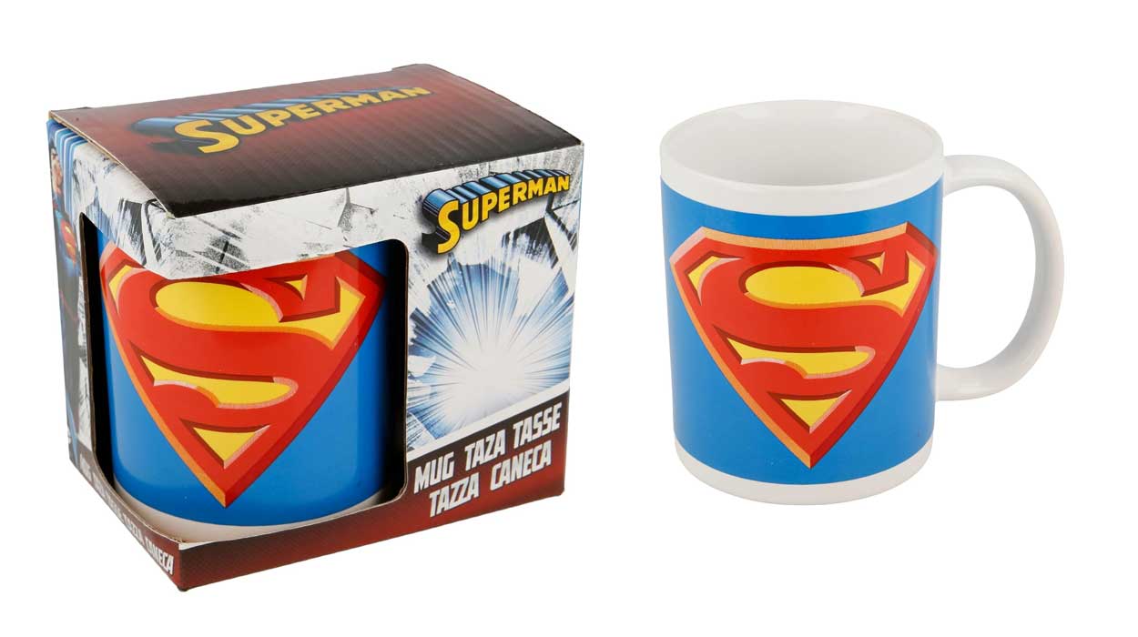 Taza cerámica Superman Icon barata