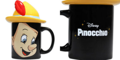 Taza desayuno Pinocho 3D