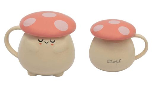 Taza Mr Wonderful 3D Mushroom barata