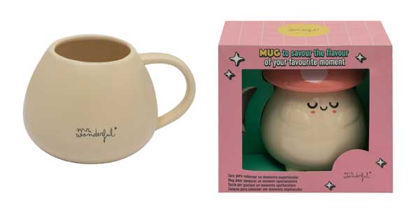 Taza Mr Wonderful 3D Mushroom oferta