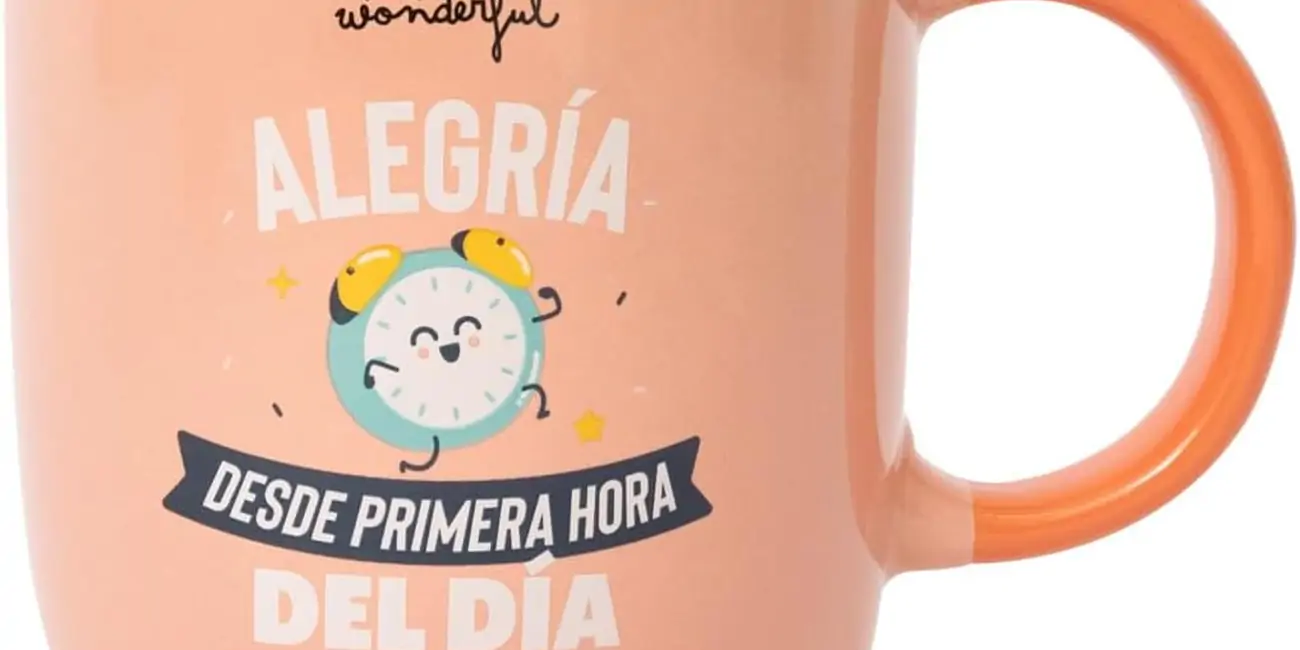 Taza Mr. Wonderful -Alegría desde primera hora del día