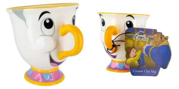 Taza de cerámica Paladone Chip de La Bella y la Bestia