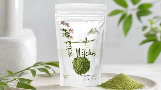 Té matcha Undercover Tea 100% japonés de Kagoshima en polvo, 50 g